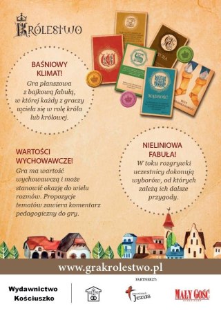 Gra planszowa KRÓLESTWO - Wydawnictwo Kościuszko