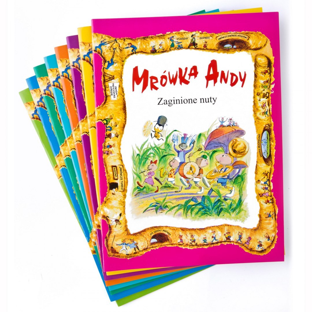 Mrówka Andy - Pakiet 8 książek Mrówka Andy - Pakiet 8 książek