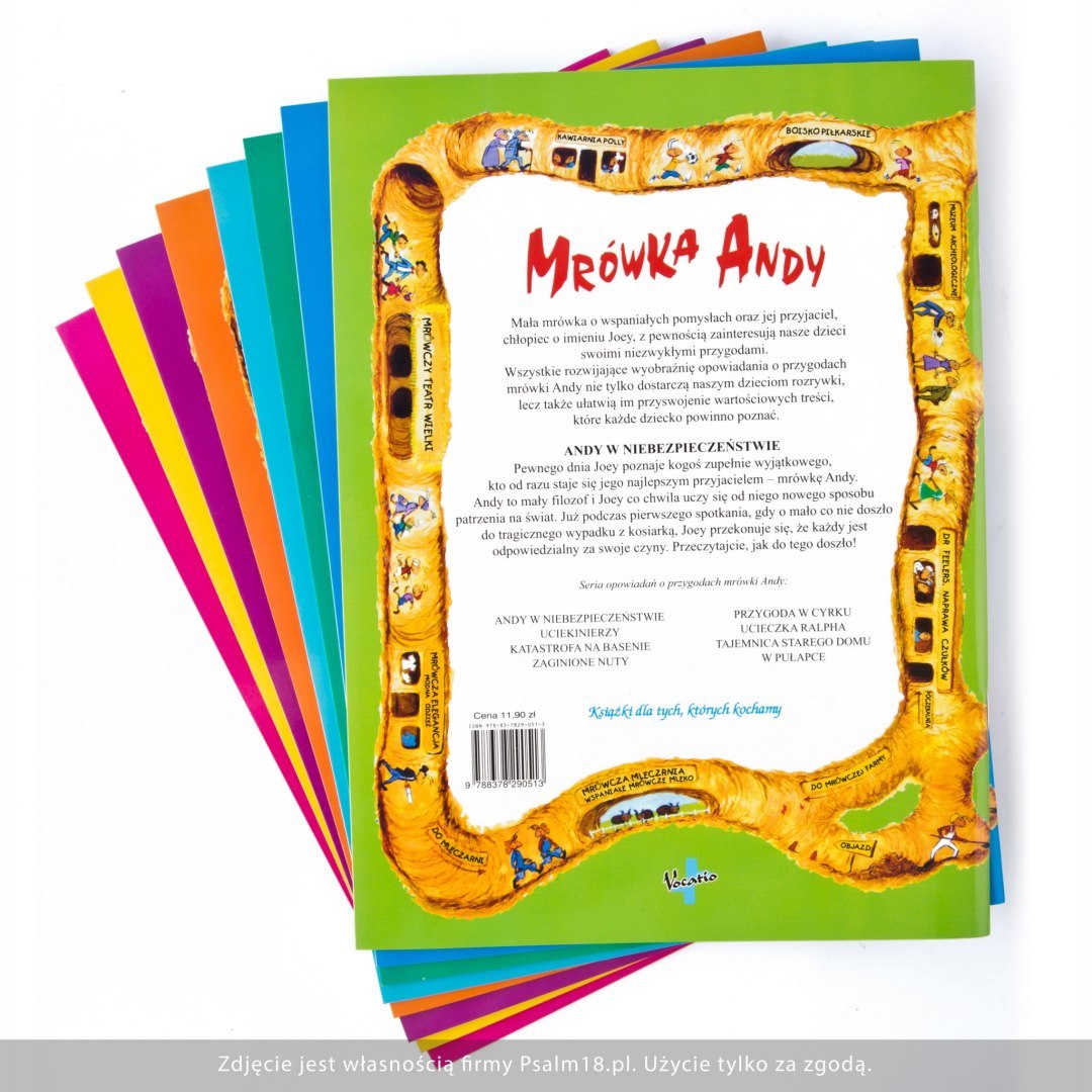 Mrówka Andy - Pakiet 8 książek Mrówka Andy - Pakiet 8 książek