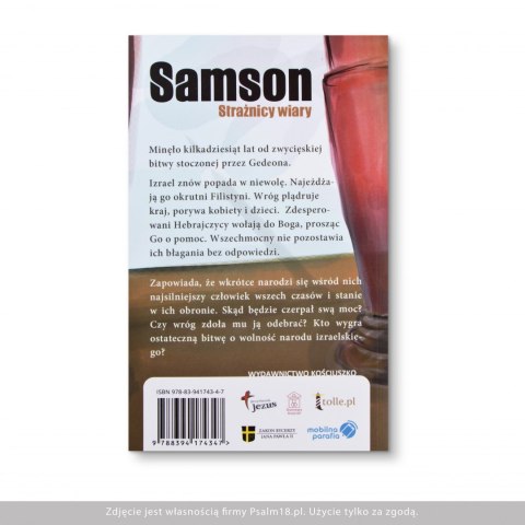 SAMSON - Robert Kościuszko - seria Strażnicy Wiary SAMSON - Robert Kościuszko - seria Strażnicy Wiary