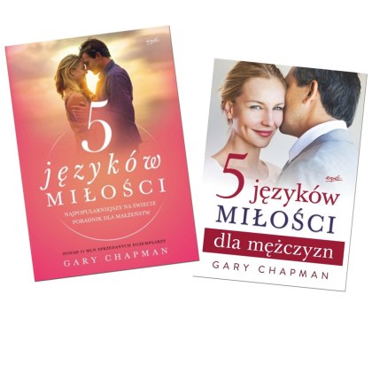 5 języków miłości + 5 DLA MĘŻCZYZN - Gary Chapman - PAKIET