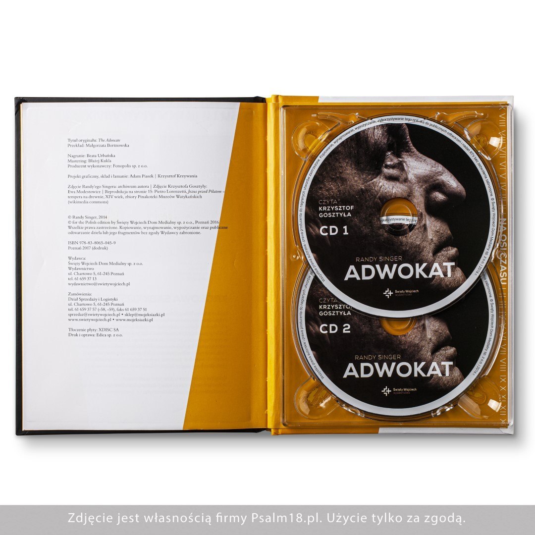 ADWOKAT - Audiobook CD