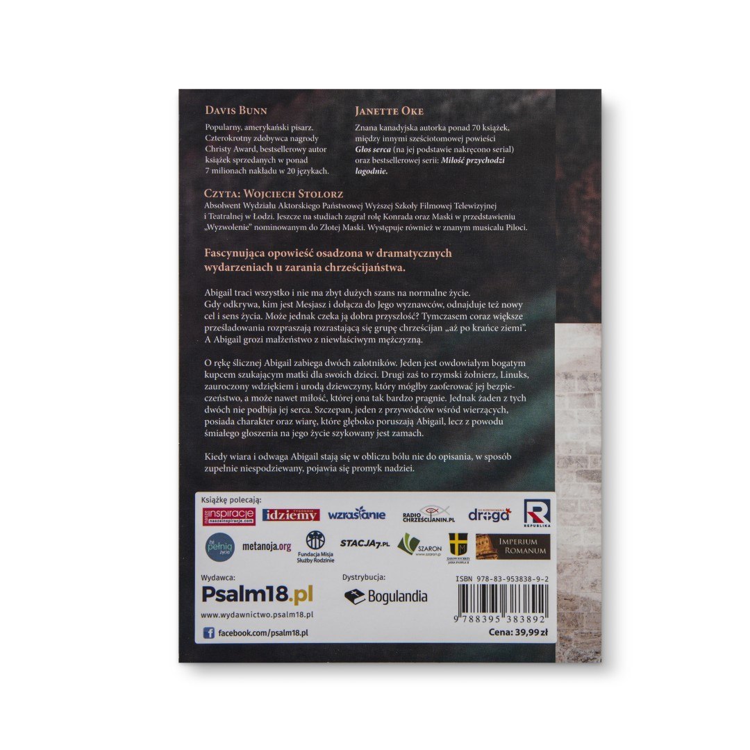 AUDIOBOOKI CD-MP3: PAKIET PREZENTOWY - Trylogia KROKI WIARY: Ukryty Płomień + Śledztwo Setnika + Droga do Damaszku- Janette Oke