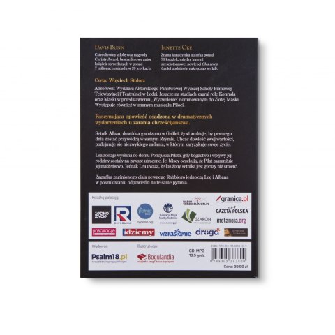 Audiobook CD-MP3: ŚLEDZTWO SETNIKA - Janette Oke & Davis Bunn Audiobook CD-MP3: ŚLEDZTWO SETNIKA - Janette Oke & Davis Bunn