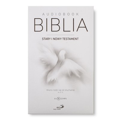 Biblia. Stary i Nowy Testament. Wiara rodzi się ze słuchania. Audiobook MP3 (8CD) - Pismo Święte