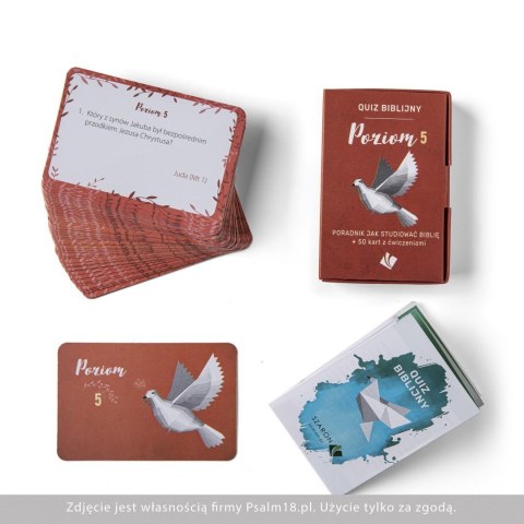 Gra w karty - Quiz biblijny - zestaw | Poziomy 1-5 Gra w karty - Quiz biblijny - zestaw | Poziomy 1-5