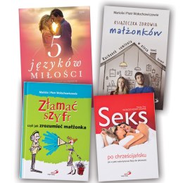 PAKIET DLA MAŁŻEŃSTW: 5 języków miłości + 3 książki M.P. Wołochowicz
