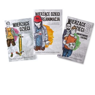 PAKIET DLA RODZICÓW: Wierzące Dzieci tom 1,2 i 3 - Mariola i Piotr Wołochowiczowie