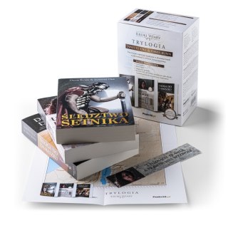 PAKIET PREZENTOWY: Śledztwo Setnika + Ukryty Płomień + Droga do Damaszku - Trylogia KROKI WIARY - Janette Oke & Davis Bunn