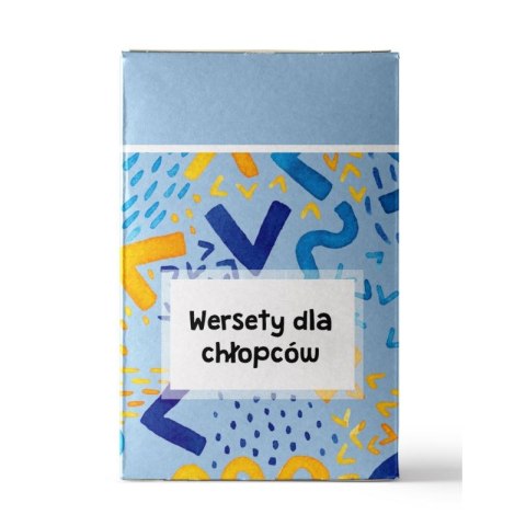 Pudełko - wersety dla chłopców + CD "O chłopcu, który spotkał anioła" Pudełko - wersety dla chłopców + CD "O chłopcu, który spotkał anioła"