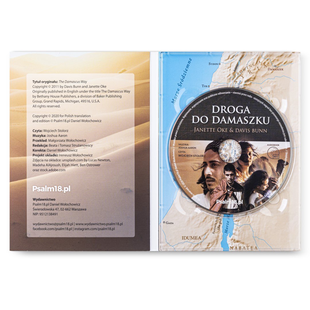 AUDIOBOOKI CD-MP3: PAKIET PREZENTOWY - Trylogia KROKI WIARY: Ukryty Płomień + Śledztwo Setnika + Droga do Damaszku- Janette Oke AUDIOBOOKI CD-MP3: PAKIET PREZENTOWY - Trylogia KROKI WIARY: Ukryty Płomień + Śledztwo Setnika + Droga do Damaszku- Janette Oke