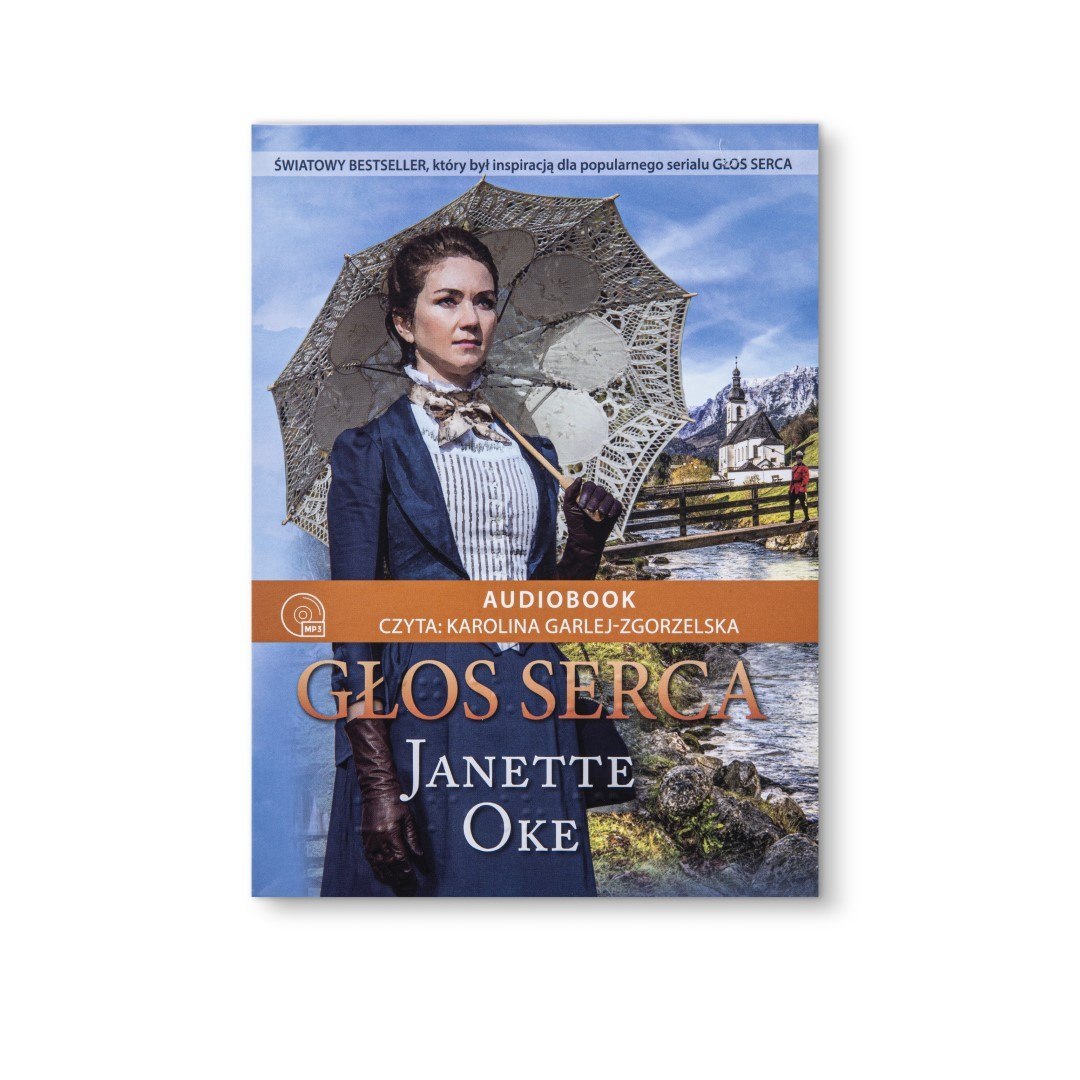 Audiobook CD-MP3: GŁOS SERCA - Janette Oke - czyta: Karolina Garlej-Zgorzelska Audiobook CD-MP3: GŁOS SERCA - Janette Oke - czyta: Karolina Garlej-Zgorzelska