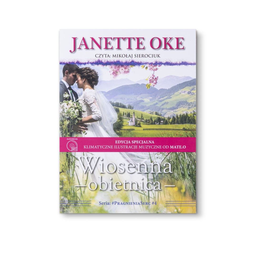 Audiobook CD-MP3: WIOSENNA OBIETNICA - Janette Oke - Seria: #PragnieniaSerc #4 - EDYCJA SPECJALNA - Muzyka: Mate.O Audiobook CD-MP3: WIOSENNA OBIETNICA - Janette Oke - Seria: #PragnieniaSerc #4 - EDYCJA SPECJALNA - Muzyka: Mate.O