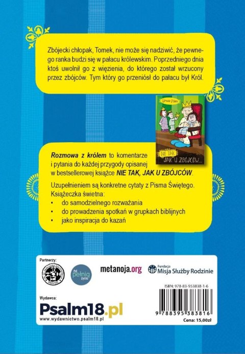Ebook: Nie tak, jak u zbójców - rozmowa z królem - KOMENTARZ BIBLIJNY [MOBI/EPUB]