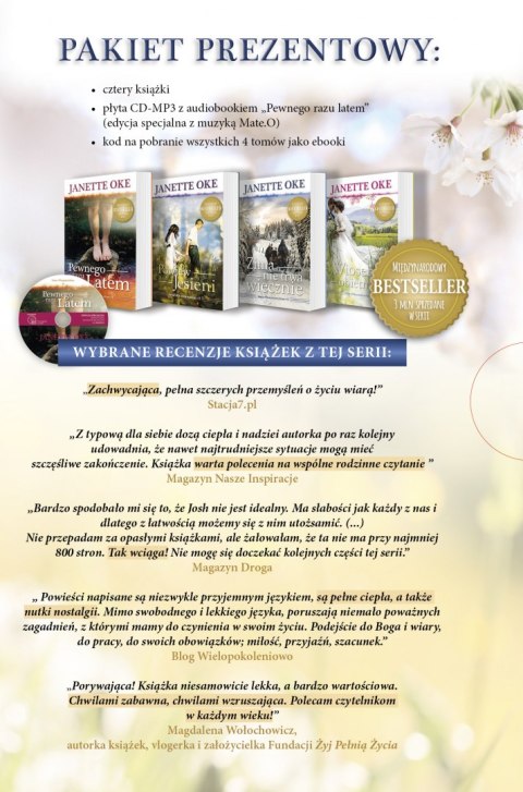 [LIMITOWANA EDYCJA - NUMER 1] PAKIET PREZENTOWY: Pewnego razu latem +Powiew jesieni +Zima nie trwa wiecznie +Wiosenna obietnica