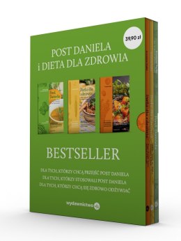 PAKIET 3 KSIĄŻKI: POST DANIELA + DIETA ZDROWIA - Dieta Dąbrowskiej - Krystyna Dajka