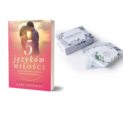 PAKIET DLA PAR: 5 języków miłości + ROZMAWIALNIK - czas dla dwojga