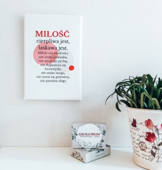 Obraz na płótnie - HYMN DO MIŁOŚCI