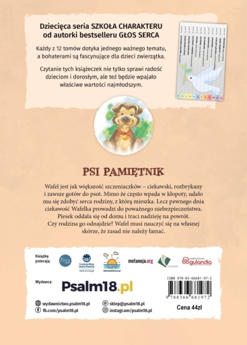 Audiobook: PSI PAMIĘTNIK i znaczenie posłuszeństwa - Janette Oke [PLIKI MP3]