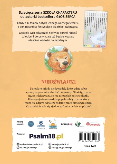 Ebook: NIEDŹWIADKI i życiowe odkrycia - Janette Oke [EPUB/MOBI]