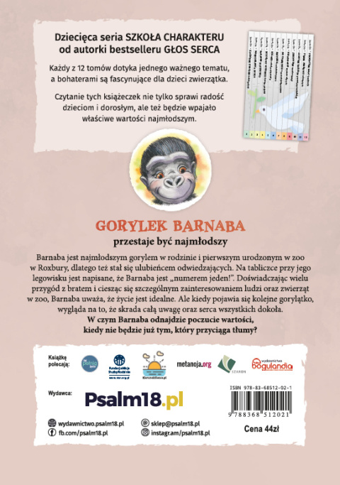 GORYLEK BARNABA przestaje być najmłodszy - Janette Oke GORYLEK BARNABA przestaje być najmłodszy - Janette Oke