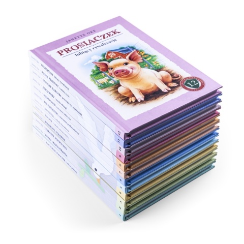 [LIMITOWANE NUMERY <10] PAKIET PREZENTOWY: SZKOŁA CHARAKTERU - 12 książek + CD-MP3 + numerowana zakładka