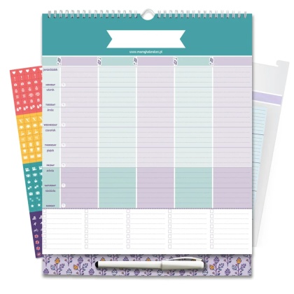 MAMY Planner tygodniowy NIEDATOWANY