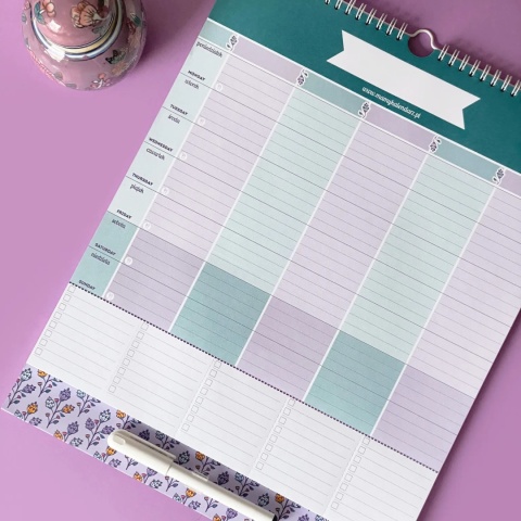 MAMY Planner tygodniowy NIEDATOWANY