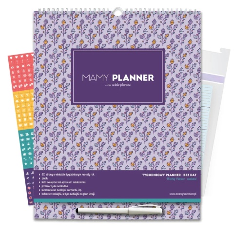 MAMY Planner tygodniowy NIEDATOWANY