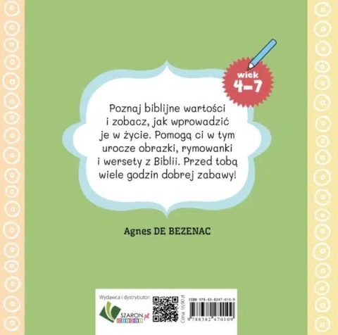 Moje Biblijne wartości - kolorowanka