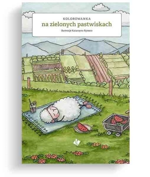 Na zielonych pastwiskach - kolorowanka