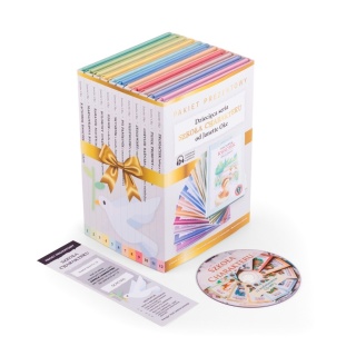 PAKIET PREZENTOWY: SZKOŁA CHARAKTERU - 12 książek + CD-MP3 + numerowana zakładka