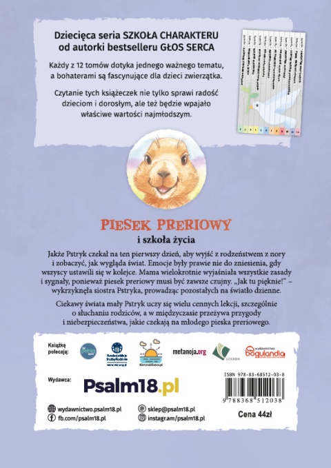 Audiobook: PIESEK PRERIOWY i szkoła życia - Janette Oke [PLIKI MP3]