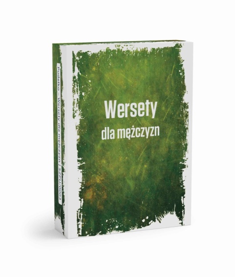 Pudełko - wersety DLA MĘŻCZYZN Pudełko - wersety DLA MĘŻCZYZN