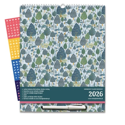 Rodzinny PLANER Miesięczny na 2026 rok