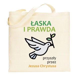 TORBA BAWEŁNIANA: "ŁASKA I PRAWDA"