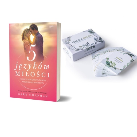 5 języków miłości - Gary Chapman - BESTSELLER - NOWE WYDANIE 2023 (oprawa zintegrowana z tasiemką)