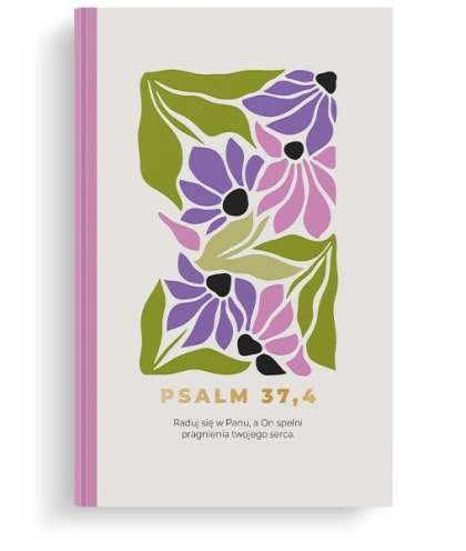 Notatnik Lux - Raduj się w Panu - Psalm 37,4