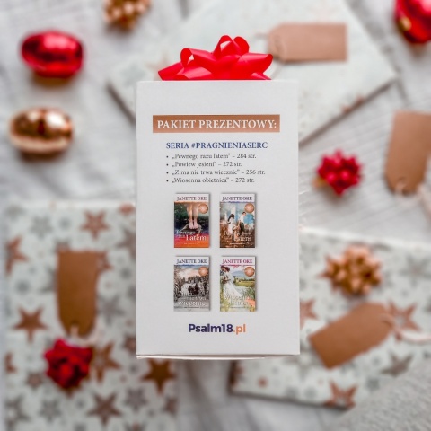 PAKIET PREZENTOWY #PragnieniaSerc: Pewnego razu latem + Powiew jesieni + Zima nie trwa wiecznie + Wiosenna obietnica + audiobook