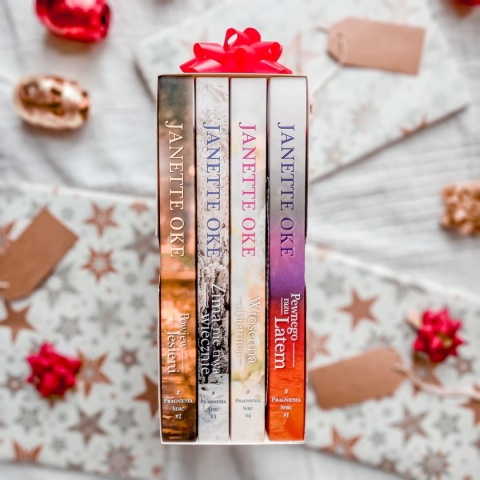 PAKIET PREZENTOWY #PragnieniaSerc: Pewnego razu latem + Powiew jesieni + Zima nie trwa wiecznie + Wiosenna obietnica + audiobook