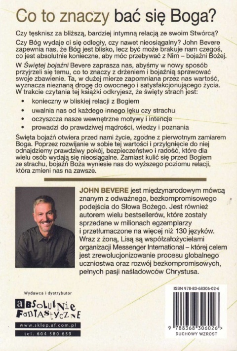ŚWIĘTA BOJAŹŃ - John Bevere